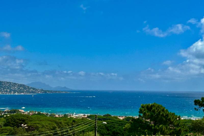 Villa contemporaire vue mer panoramique Sainte Maxime Vierge Noire / Sémaphore 